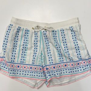 Lilly Pulitzer Katia Short size medium Geo white